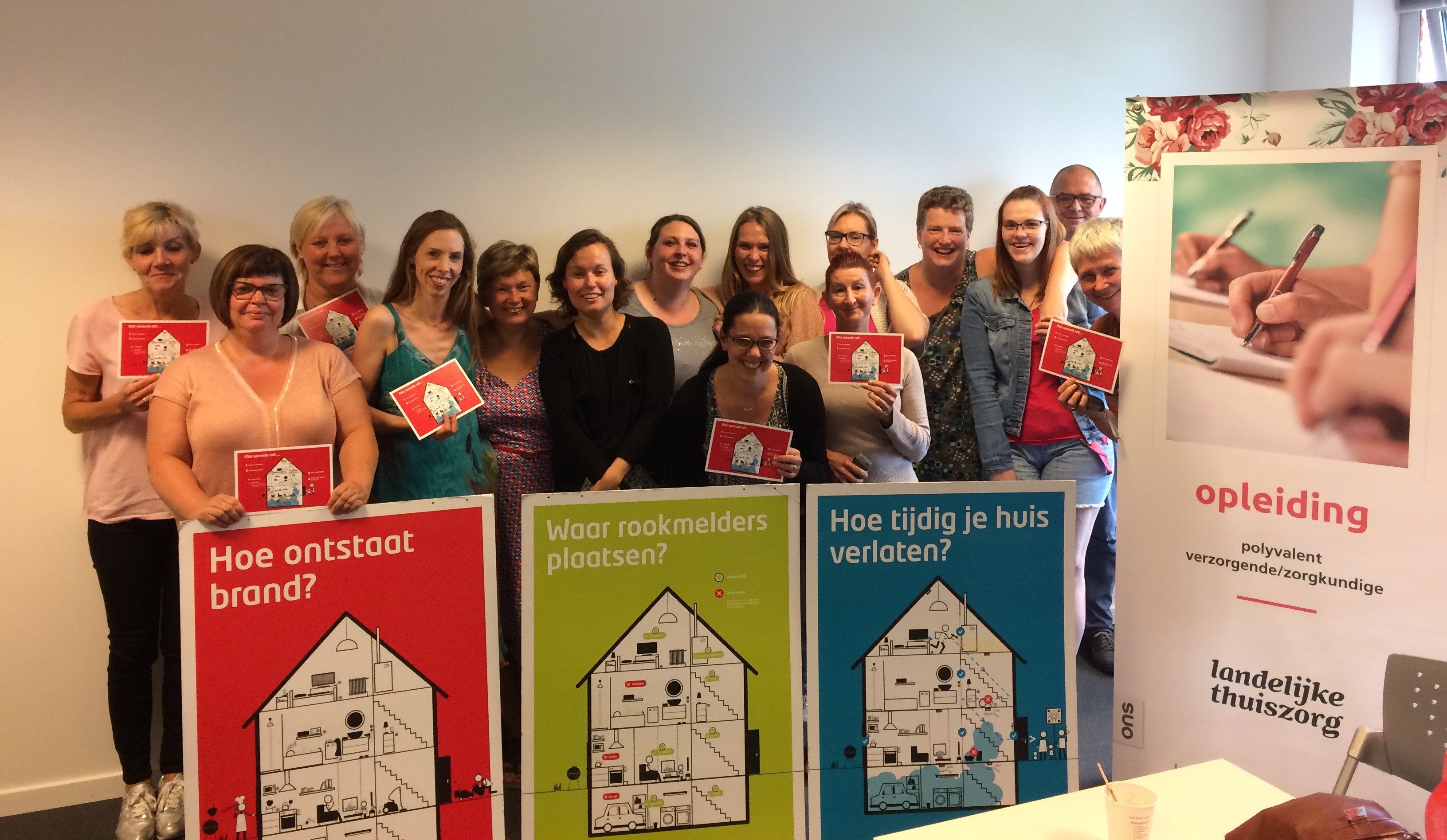 Landelijke Thuiszorg werkt samen met brandweer