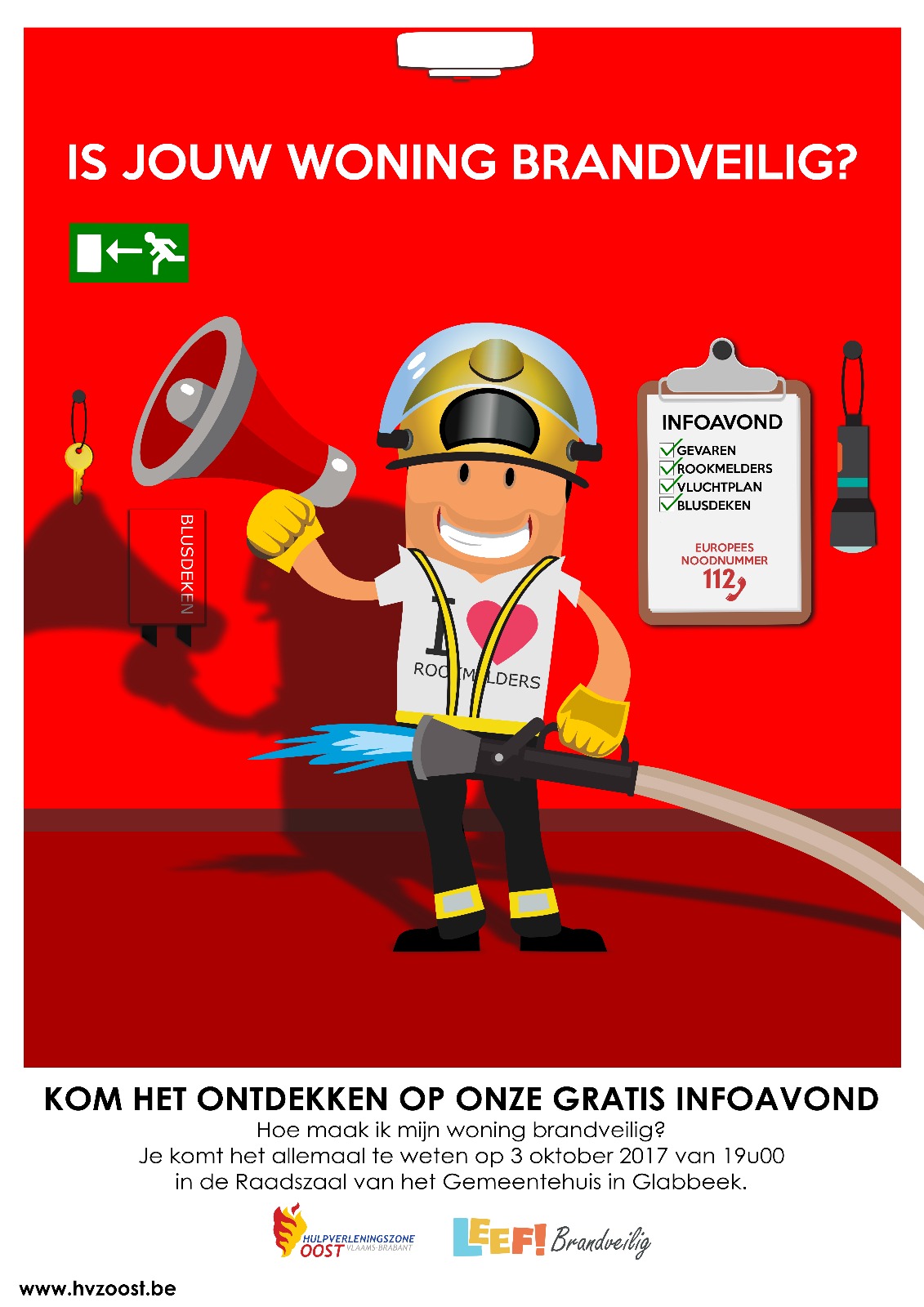 Kom alles te weten over brandveiligheid!