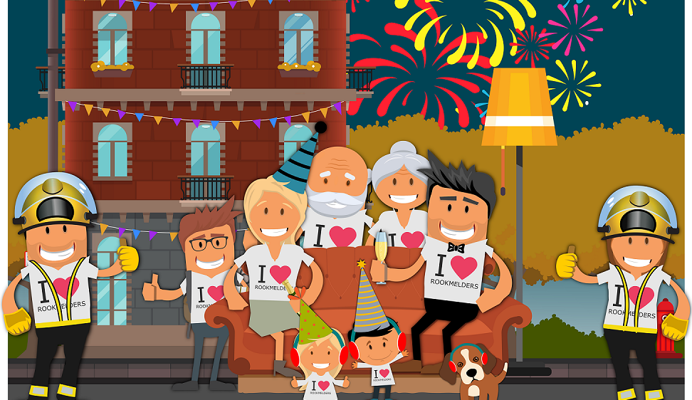 Vijf, vier, drie, twee, één! Gelukkig nieuwjaar!