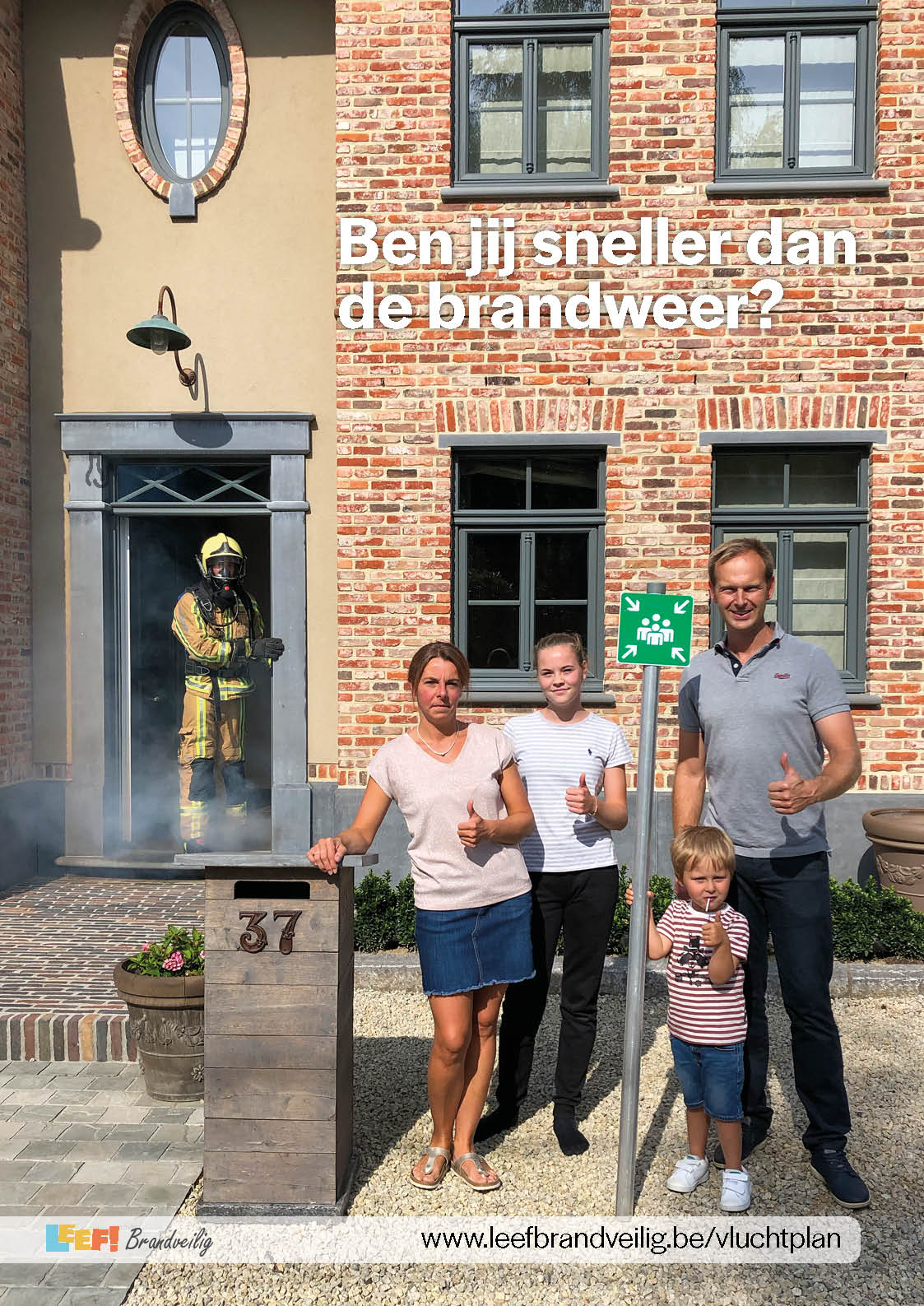 Ben jij sneller dan de brandweer?